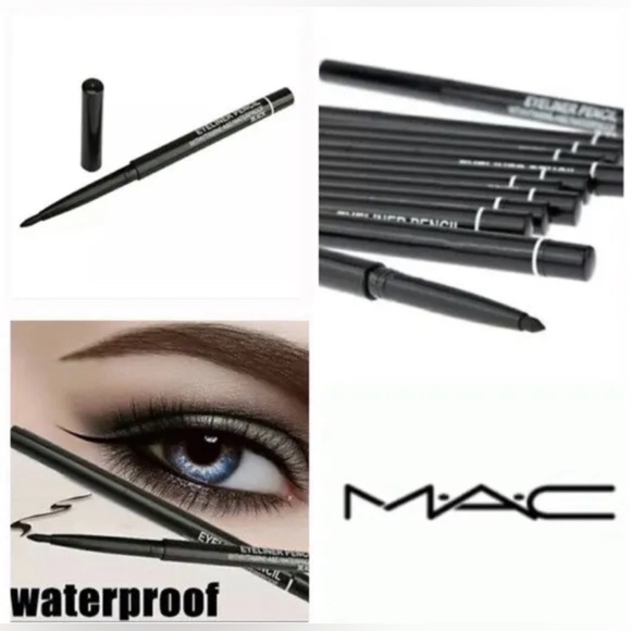 12PC Pack MAC Retractable Waterproof Eyeliner Pencil w / Vitamin A & E - Picture 4 of 8
